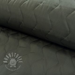 Steppstoffe ZIG ZAG army green