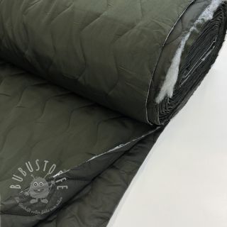 Steppstoffe ZIG ZAG army green