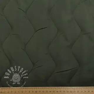 Steppstoffe ZIG ZAG army green
