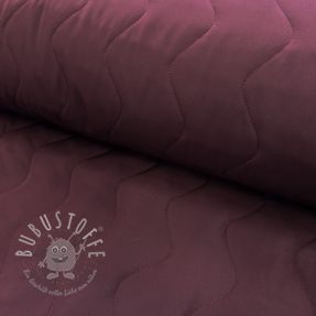 Steppstoffe ZIG ZAG aubergine