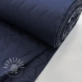Steppstoffe ZIG ZAG navy