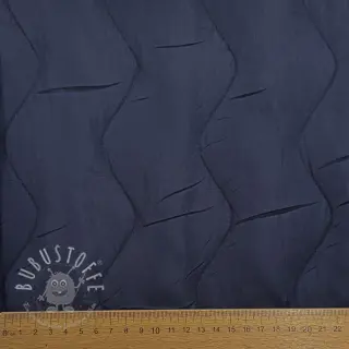 Steppstoffe ZIG ZAG navy