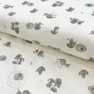Jersey Dogs digital print ORGANIC
