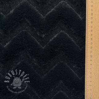 Fleece Abstract black