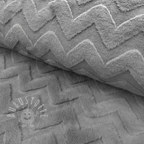 Fleece Abstract grey