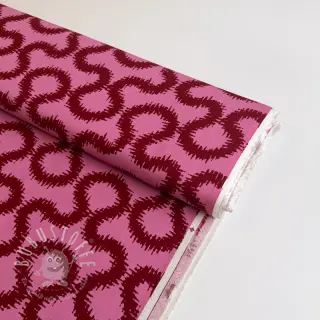 Viskosestoff STRETCH Abstract pink