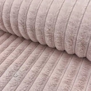 Kunstfell Stripes Luxe old rose