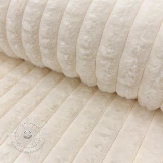 Kunstfell Stripes Luxe ecru