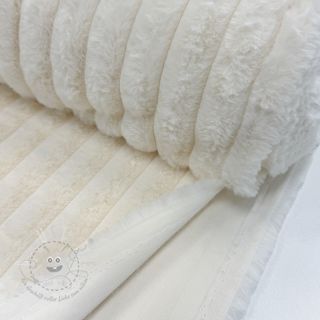 Kunstfell Stripes Luxe ecru