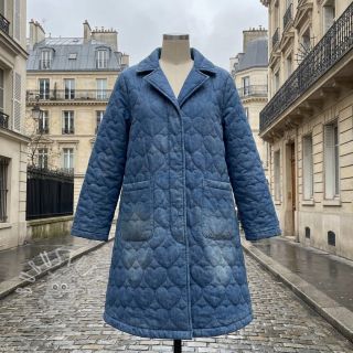 Steppstoffe DENIM Hearts