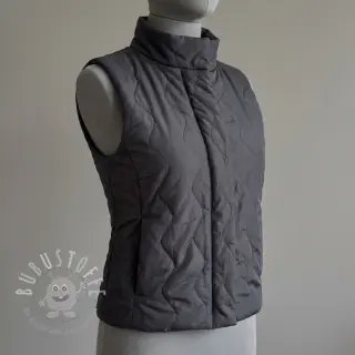 Steppstoffe ZIG ZAG black