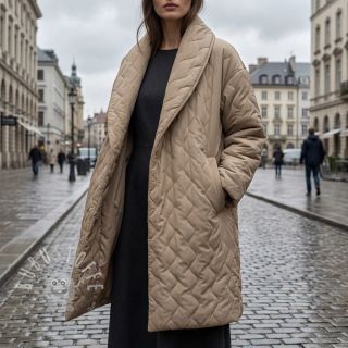 Steppstoffe ZIG ZAG beige