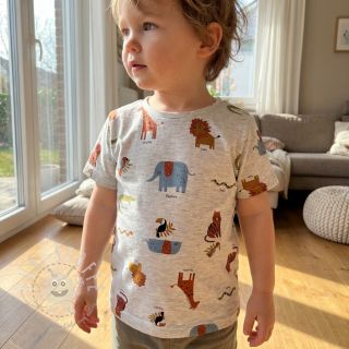 Jersey Safari melange light grey