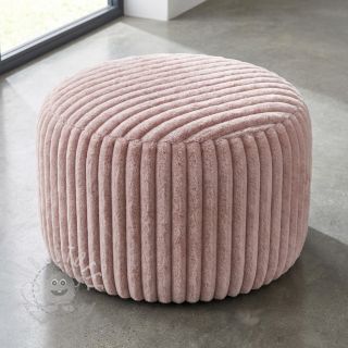 Kunstfell Stripes Luxe old rose