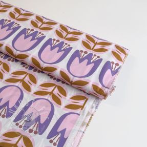 Viskosestoff ECOVERO Flowers Celia white