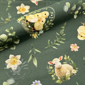 Dekostoff Bohemian Easter Mood digital print