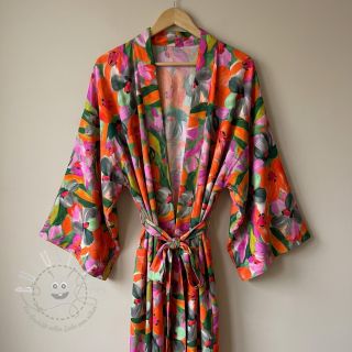 Viskosestoff ECOVERO Flowers multi digital print