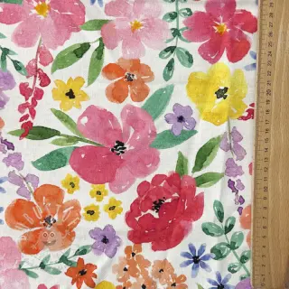 Dekostoff Floral Spark Party digital print