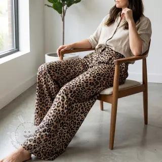 Baumwollstoff VISCOSE Animal skin digital print