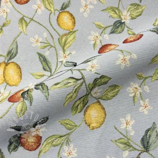 Dekostoff GOBELIN premium Citrus Orange Lemon