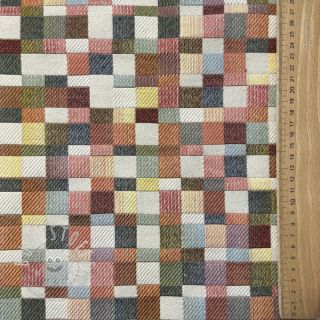 Dekostoff GOBELIN Indian Block Tapestry