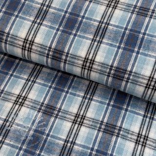 Scottish Check YARN DYED BRUSHED Ria
