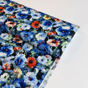 Viskosestoff RADIANCE Flower design A digital print