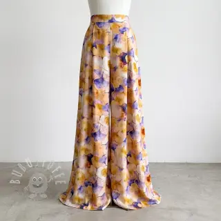 Viskosestoff RADIANCE Flower design D digital print