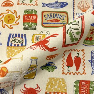 Dekostoff Mediterranean Vibe digital print