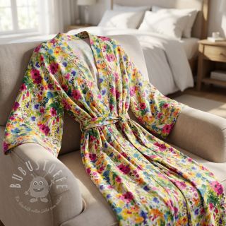 Viskosestoff RADIANCE Flowers Zanny digital print