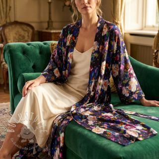 Viskosestoff LUREX Flower Tanja digital print