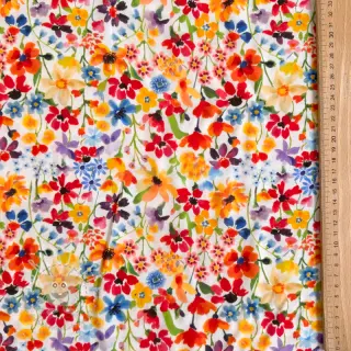 Viskosestoff RADIANCE Flowers Jaja digital print