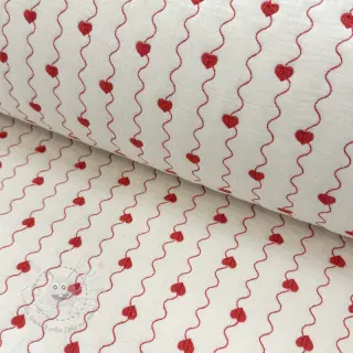 Double gauze/musselin STEPPED Heart