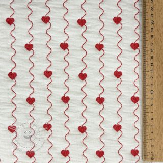 Double gauze/musselin STEPPED Heart