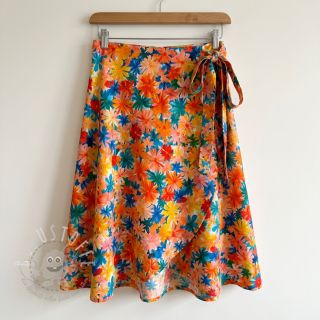 Viskosestoff ECOVERO Flowers design C digital print