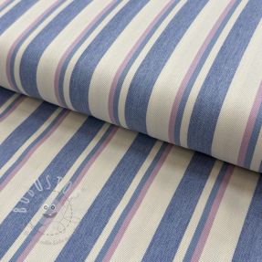 JEANS DENIM YARN DYED Stripe pink