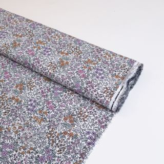 Viskosestoff ECOVERO Flowers Galia offwhite