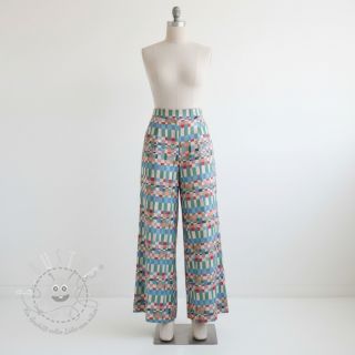 Viskosestoff RADIANCE Fantasia multi digital print