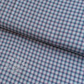 Baumwollstoff YARN DYED Check Anabel teal