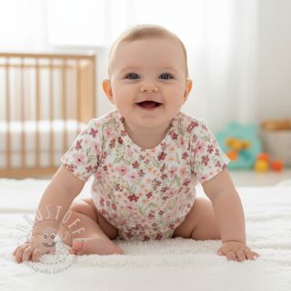 Double gauze/musselin Flowers Sisi digital print