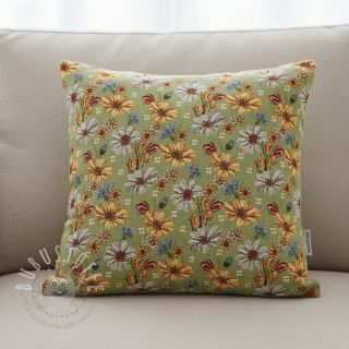 Dekostoff GOBELIN premium Floral Easter Flower