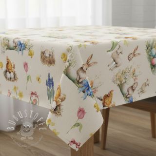 Dekostoff Easter Garden Joy digital print