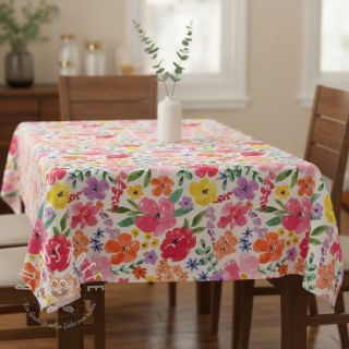 Dekostoff Floral Spark Party digital print