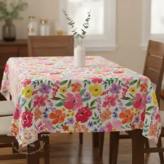 Dekostoff Floral Spark Party digital print