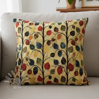 Dekostoff GOBELIN premium Leaves Funky Arty