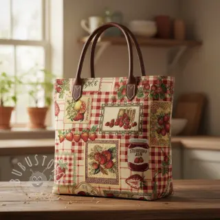 Dekostoff GOBELIN premium Strawberry Jam Check