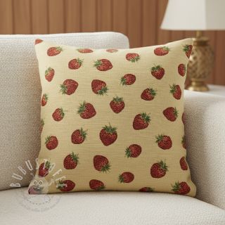 Dekostoff GOBELIN premium Strawberry Sweet Joy