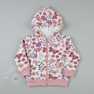Sweatstoff Flowers Azriel offwhite