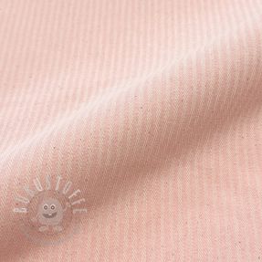 Dekostoff DOBBY Colored stripe light pink