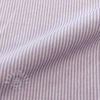 Dekostoff DOBBY Colored stripe lavender